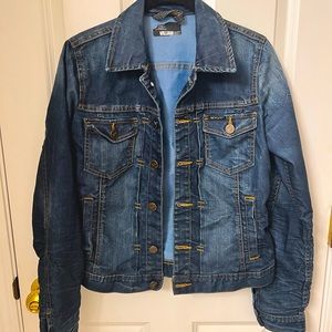 William Rast Whiskered Denim Jacket sz M
